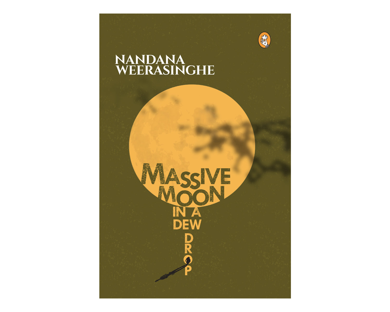 Massive Moon In a Dew Drop